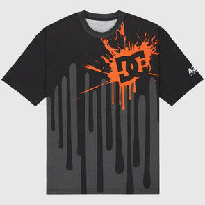 DC SHOES X KEN BLOCK BIG DRIP HSS TEE BLACK