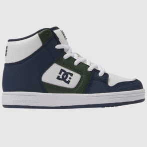 DC SHOES YOUTH MANTECA 4 HI WHITE/NAVY
