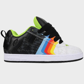 DC SHOES 43I COURT GRAFFIK BLACK/MULTI KEN BLOCK