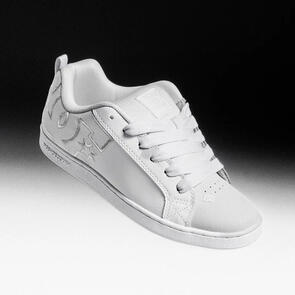 DC SHOES COURT GRAFFIK WHITE WHITE