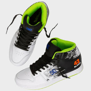 DC SHOES MANTECA 4 HI KEN BLOCK 43 BLACK/WHITE/BLACK