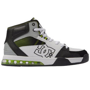 DC SHOES VERSATILE HI WHITE/BLACK/GREEN
