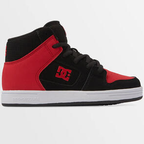 DC SHOES YOUTH MANTECA 4 HI BLACK/RED/WHITE