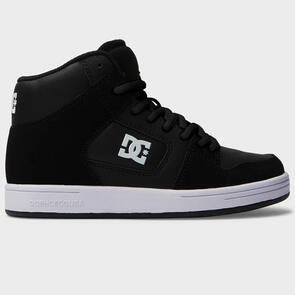 DC SHOES YOUTH MANTECA 4 HI BLACK/BLACK/WHITE