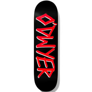 DEATHWISH DECK BOD GANG NAME BLK/RED 8.5