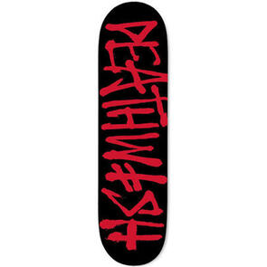 DEATHWISH DECK DEATHSPRAY BLK/RED DECK 8.25