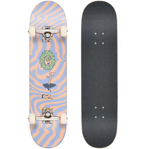 DECA KIDS TIMOTHY MICRO SKATEBOARD ORANGE/PURPLE 6.5