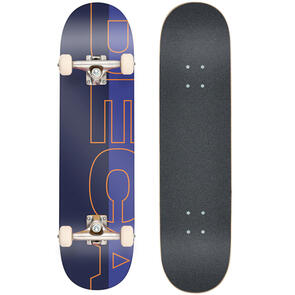 DECA WORDMARK SKATEBOARD NAVY 8.375