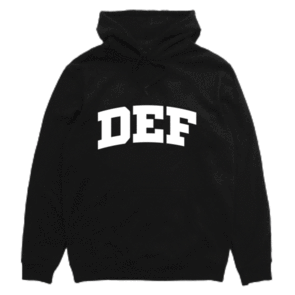DEF CERTIFIED HOOD BLACK