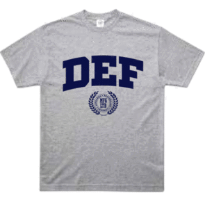 DEF CERTIFIED TEE GREY MARLE