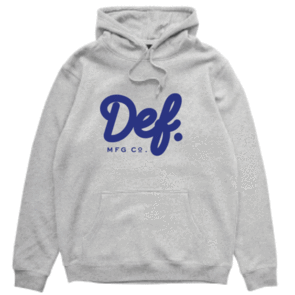 DEF SIGNATURE HOOD GREY MARLE