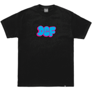 DEF THROW TEE BLACK