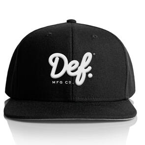 DEF SIGNATURE CAP BLACK