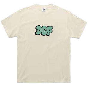 DEF THROW  TEE CREAM