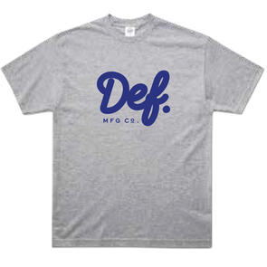 DEF SIGNATURE TEE GREY MARLE