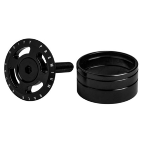 DEITY COMPONENTS CROSSHAIR TOPCAP - BLACK