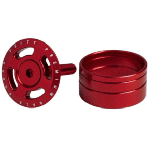 DEITY COMPONENTS CROSSHAIR TOPCAP - RED