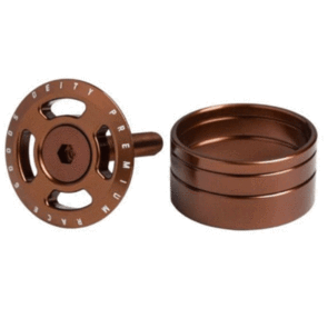 DEITY COMPONENTS CROSSHAIR TOPCAP - BRONZE