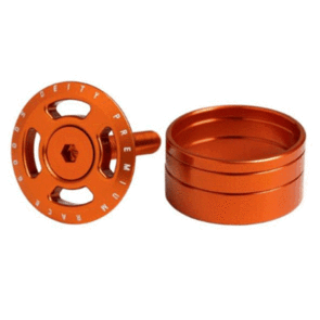DEITY COMPONENTS CROSSHAIR TOPCAP - ORANGE