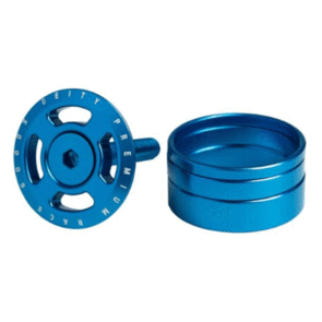 DEITY COMPONENTS CROSSHAIR TOPCAP - BLUE