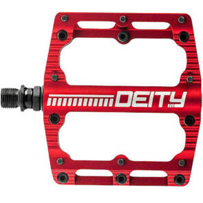 DEITY COMPONENTS - BLACK KAT PEDALS - RED