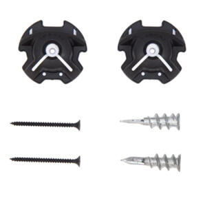 DEMON SNOWBOARD/SKI WALL HANGERS BLACK