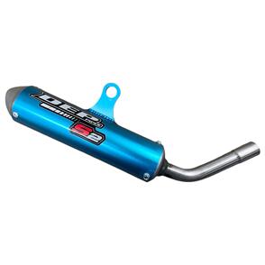 DEPT2621 DEP SILENCER DEP GAS GAS MC65 24-ON HUSQVARNA TC65 24-ON KTM 65 SX 24-ON BLUE