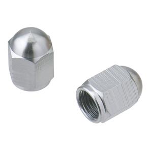 DRC ALUMINUM VALVE CAPS 2PCS TI-COLOUR