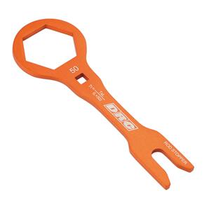 DRC PRO FORK CAP WRENCH WP 50MM ORANGE