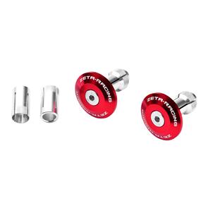 ZETA BAREND PLUG 35MM 2PCS RED