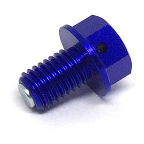 ZETA MAGNETIC DRAIN BOLT M10X15-P1.5 BLUE