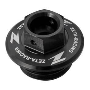 ZETA OIL FILLER PLUG HON CR/CRF,YAM YZ/YZF/WRF, KAW KLX BLAC