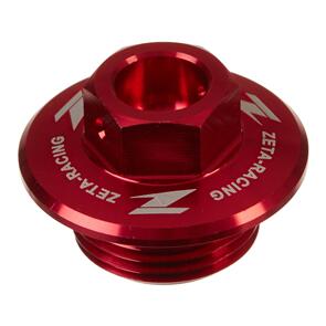 ZETA OIL FILLER PLUG SUZ RM/RMZ, YAM SEROW 250 RED