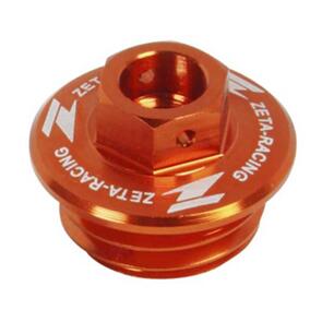 ZETA OIL FILLER PLUG KTM 'HUSQ. ORANGE