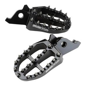 ZETA ALUMINUM FOOTPEGS KX250F/450F BLACK