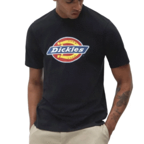 DICKIES ICON LOGO TEE MENS TEE SS BLACK