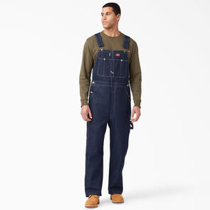 DICKIES DENIM BIB INDIGO