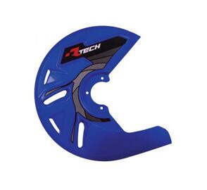 RTECH DISC GUARD RTECH SUITABLE FOR STD OR OVERSIZE DISC REQUIRES MOUNTING KIT SOLD SEPARATELY BLUE