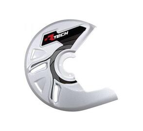 RTECH DISC GUARD RTECH SUITABLE FOR STD OR OVERSIZE DISC REQUIRES MOUNTING KIT SOLD SEPARATELY WHITE