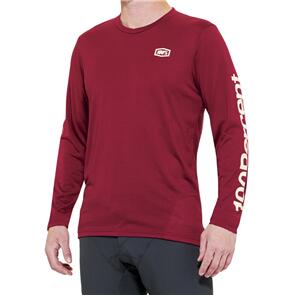 100% AIRMATIC LS JERSEY MERLOT 