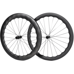 DK WHEELSET ROAD WAVE 50/65  (21MM INT/28MM EXT)  24/24 HOLE HG