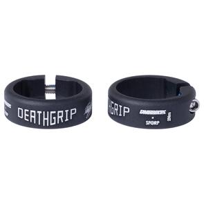 DMR BIKES DEATHGRIP COLLAR SET MATTE BLACK