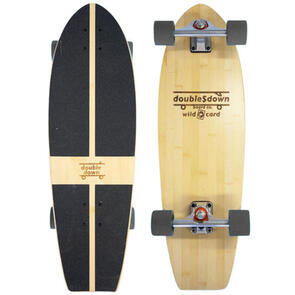 DOUBLE$DOWN WILDCARD PRIME SURF SKATE BLK