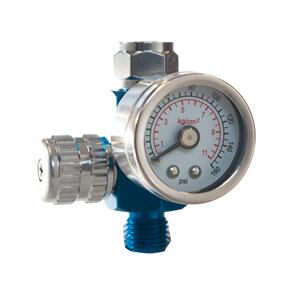 IWATA 2SPRAY AIR REGULATOR MINI WITH PRESSURE GAUGE