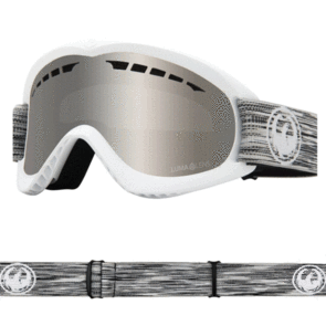 DRAGON DX SNOW GOGGLE - STATIC / LL SILVER ION