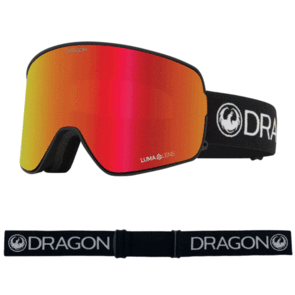 DRAGON NFX2 SNOW GOGGLE - COMP / LL RED ION + LL LIGHT ROSE