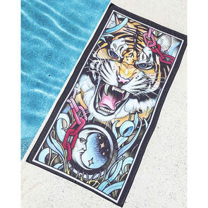 DRITIMES SUN MOON BEACH TOWEL