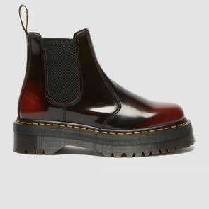 DR MARTENS 2976 QUAD CHELSEA BOOT CHERRY RED ARCADIA