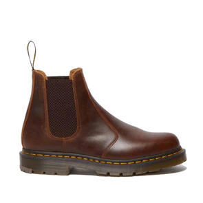 DR MARTENS 2976 SR NS CHELSEA BOOT DARK TAN PARKER LIFE SHIELD WP