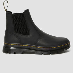 DR MARTENS EMBURY LEATHER CHELSEA BOOT BLACK WYOMING